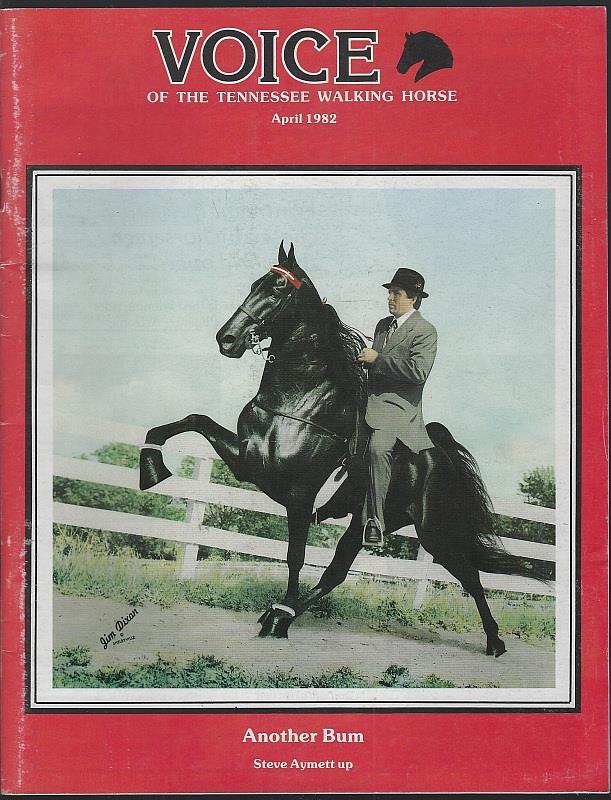 VOICE OF THE TENNESSEE WALKING HORSE MAGAZINE APRIL 1982