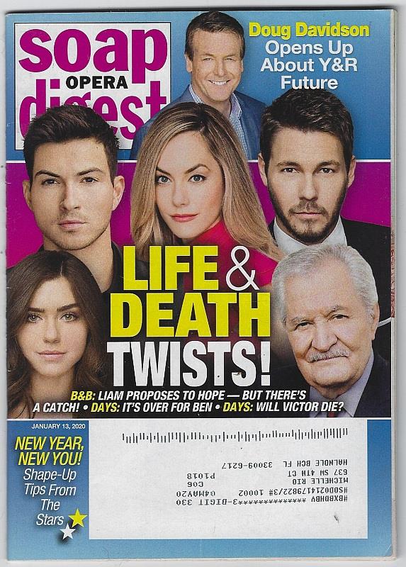 SOAP OPERA DIGEST JANUARY 13, 2020