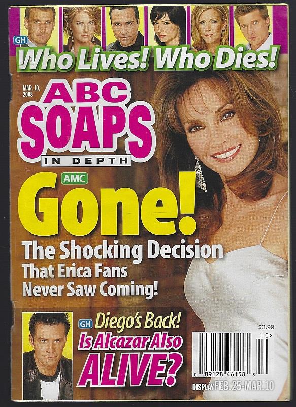 ABC SOAPS IN DEPTH MAGAZINE MARCH, 10, 2008