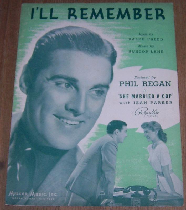 I'LL REMEMBER