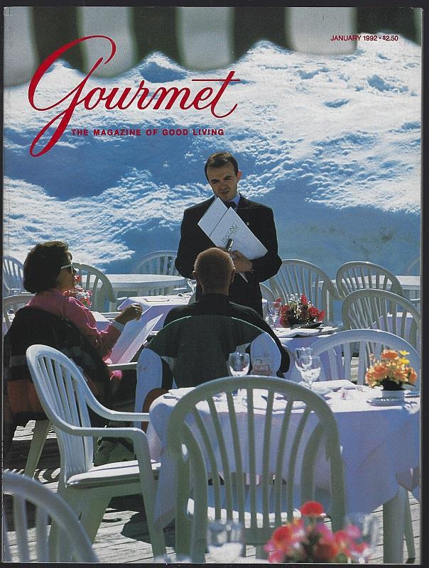 GOURMET MAGAZINE JANUARY 1992 The Magazine of Good Living