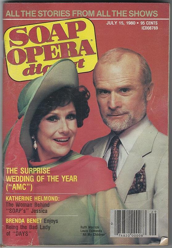 SOAP OPERA DIGEST JULY 15, 1980