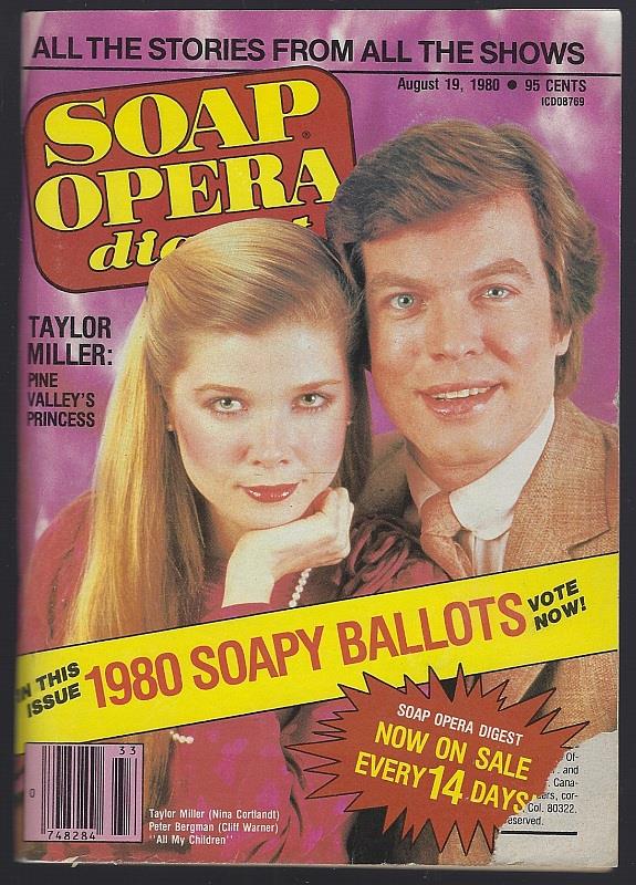 SOAP OPERA DIGEST AUGUST 19, 1980
