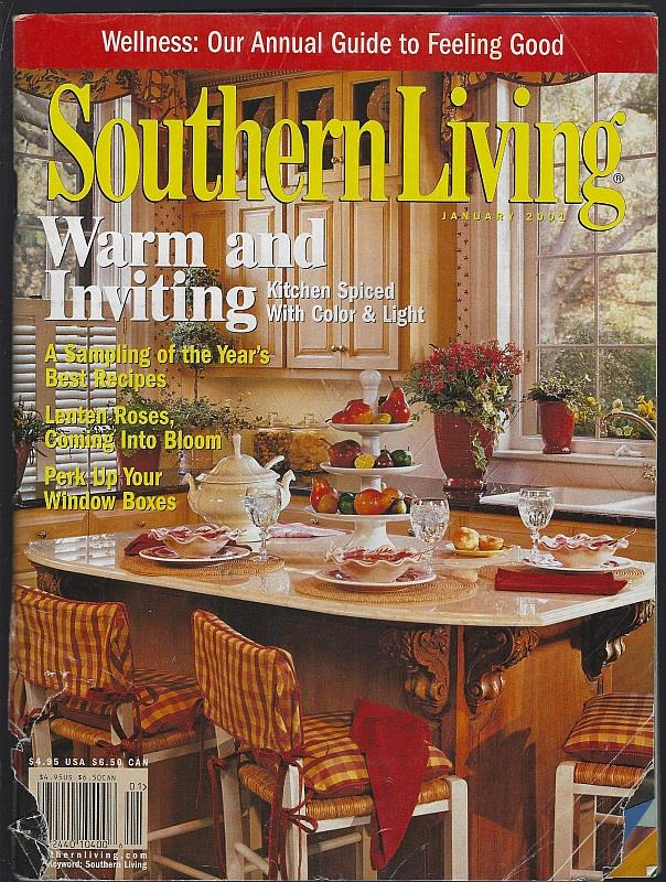 SOUTHERN LIVING MAGAZINE JANUARY 2001