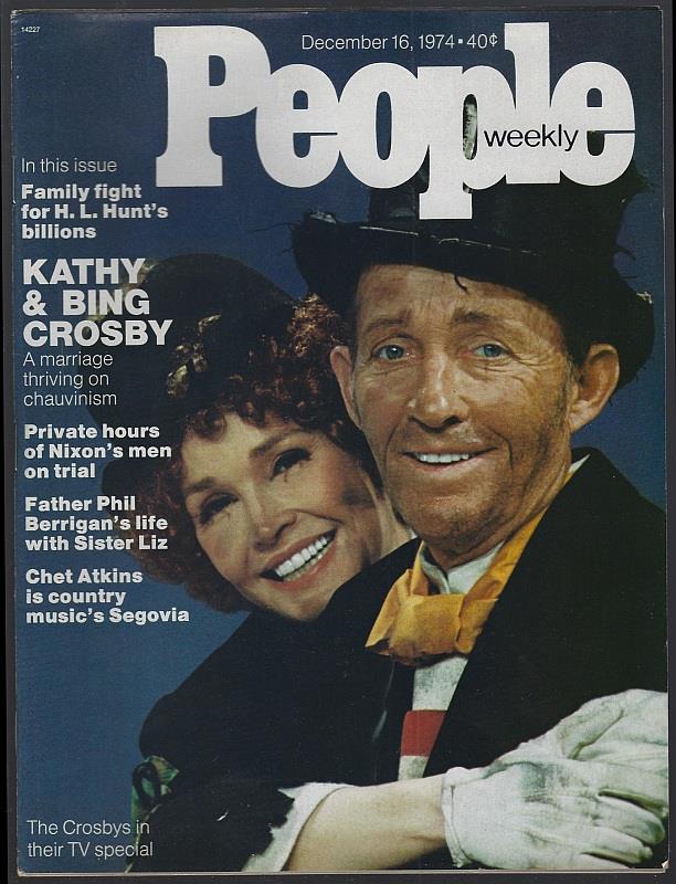 PEOPLE MAGAZINE DECEMBER 16, 1974