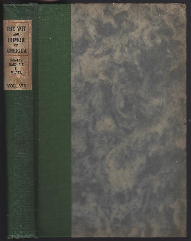 WIT AND HUMOR OF AMERICA VOLUME VIII