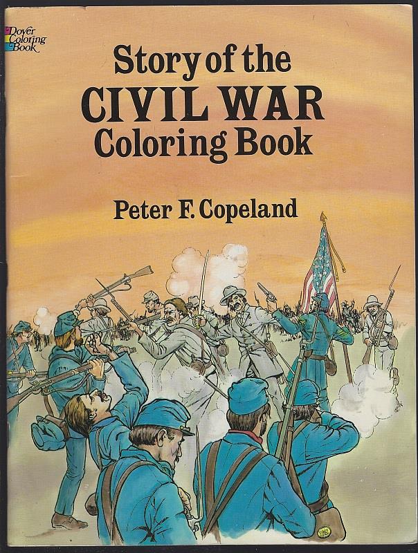 STORY OF THE CIVIL WAR COLORING BOOK