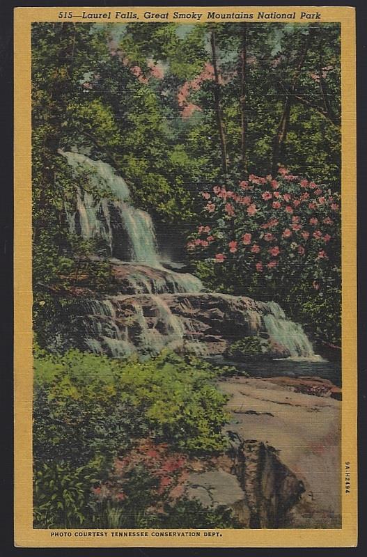 LAUREL FALLS, GREAT SMOKY MOUNTAINS NATIONAL PARK