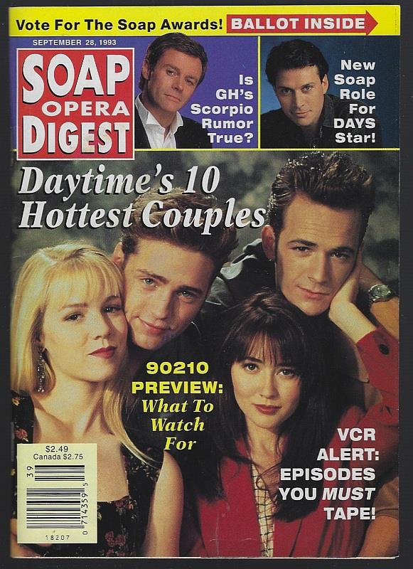 SOAP OPERA DIGEST SEPTEMBER 28, 1993