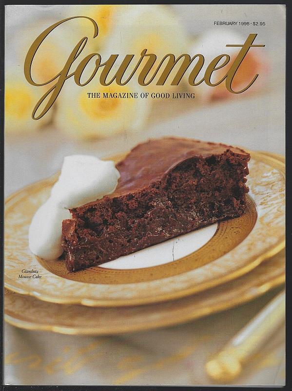 Image for GOURMET MAGAZINE FEBRUARY 1998 The Magazine of Good Living GOURMET MAGAZINE FEBRUARY 1998 The Magazine of Good Living