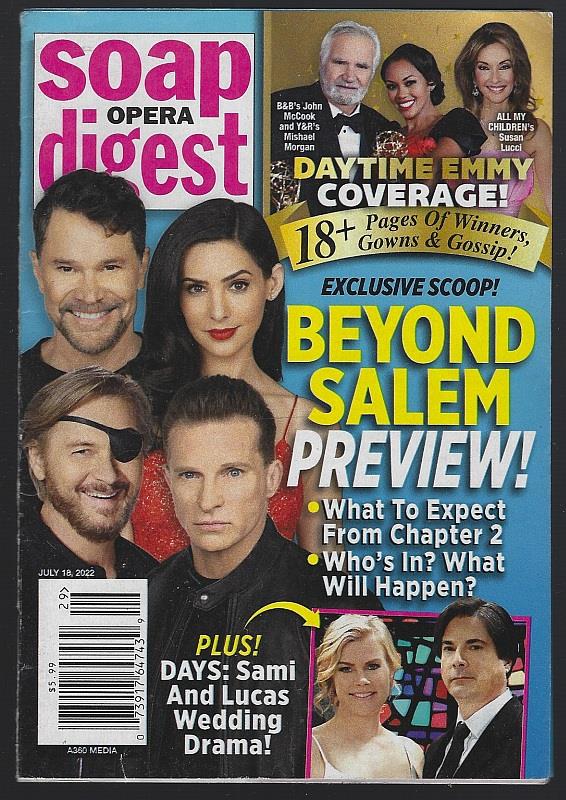 SOAP OPERA DIGEST JULY 18, 2022