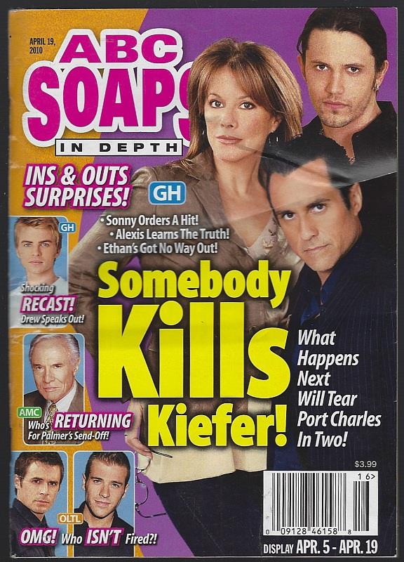 ABC SOAPS IN DEPTH MAGAZINE APRIL 19, 2010