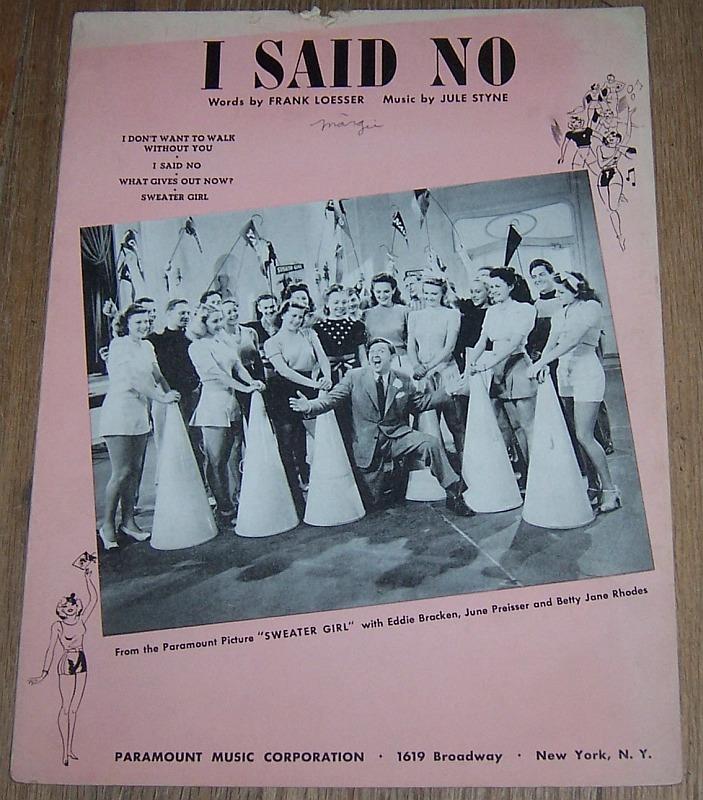 I SAID NO