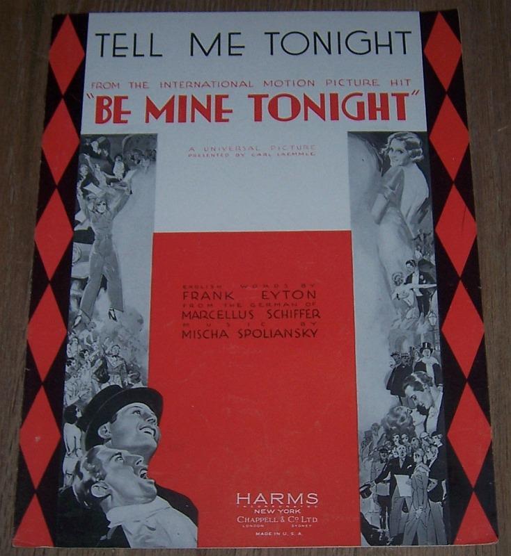 TELL ME TONIGHT