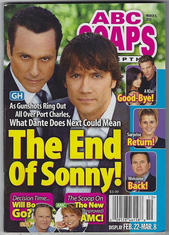 ABC SOAPS IN DEPTH MAGAZINE MARCH 8, 2010