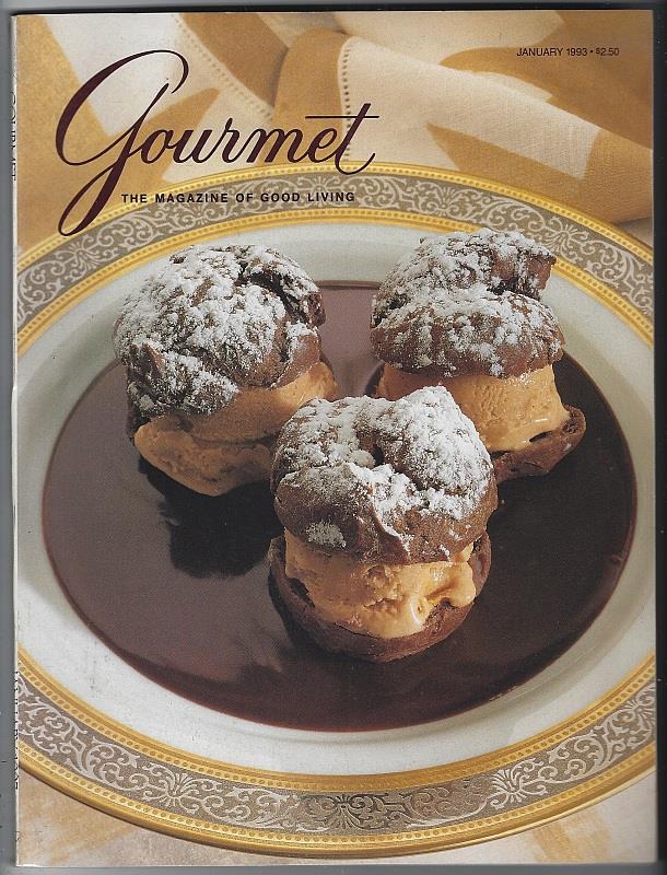 GOURMET MAGAZINE JANUARY 1993 The Magazine of Good Living