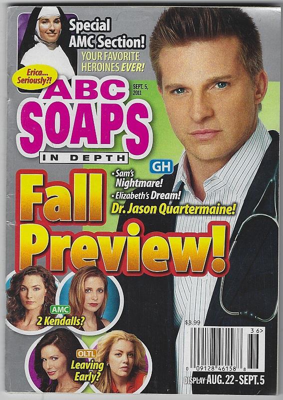 ABC SOAPS IN DEPTH MAGAZINE SEPTEMBER 5, 2011