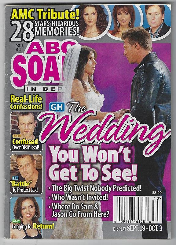 ABC SOAPS IN DEPTH MAGAZINE OCTOBER 3, 2011
