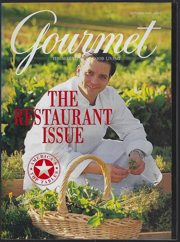 GOURMET MAGAZINE OCTOBER 1997 The Magazine of Good Living