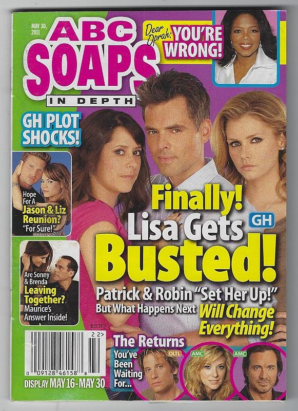 ABC SOAPS IN DEPTH MAGAZINE MAY 30, 2011