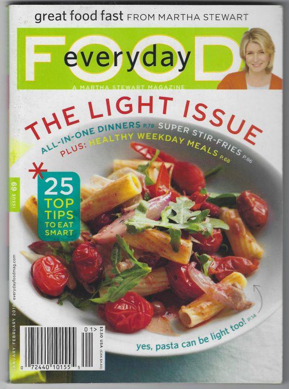 EVERYDAY FOOD MAGAZINE JANUARY/FEBRUARY 2010