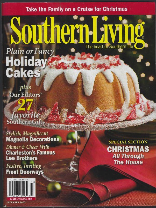SOUTHERN LIVING MAGAZINE DECEMBER 2007