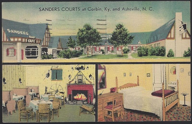 SANDERS COURTS AT CORBIN, KENTUCKY AND ASHEVILLE, NORTH CAROLINA