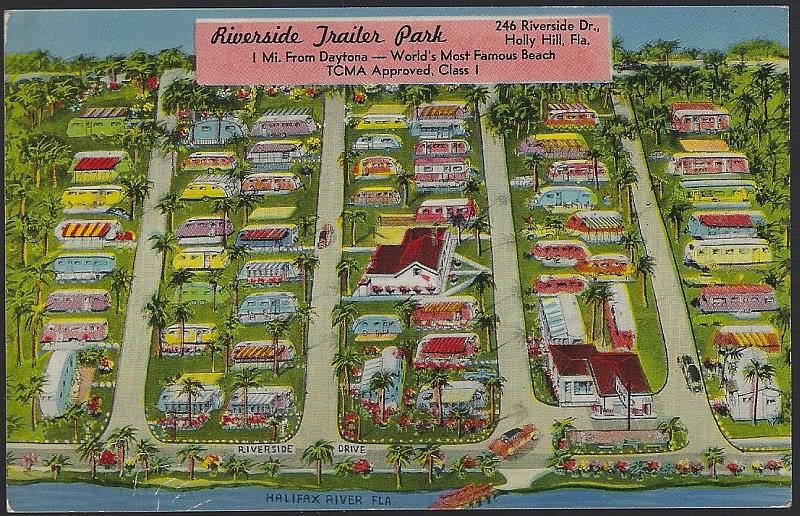 RIVERSIDE TRAILER PARK, HOLLY HILL, FLORIDA