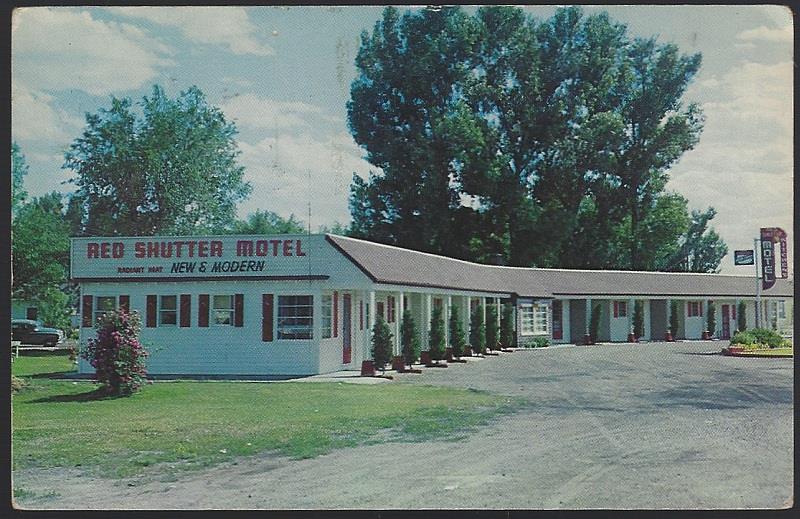 RED SHUTTER MOTEL, RUPERT, IDAHO