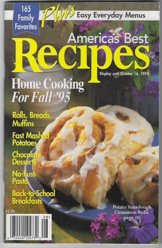 AMERICA'S BEST RECIPES Home Cooking for Fall 1995