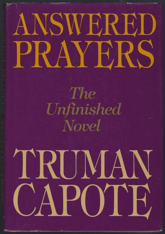 ANSWERED PRAYERS The Unfinished Novel