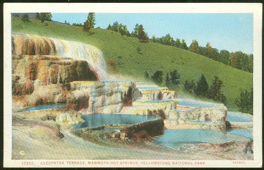 Image for CLEOPATRA TERRACE, YELLOWSTONE NATIONAL PARK