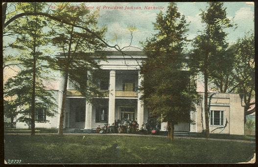Postcard - Hermitage, Home of President Jackson, Nashville, Tennessee