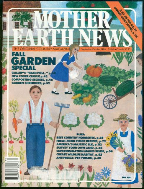 Mother Earth News - Mother Earth News September/October 1986 Fall Garden Special