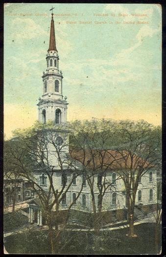 Image for FIRST BAPTIST CHURCH, PROVIDENCE, RHODE ISLAND