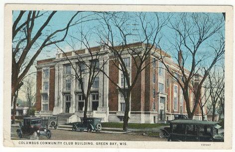 Image for COLUMBUS COMMUNITY CLUB BUILDING, GREEN BAY, WISCONSIN