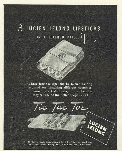 Image for 1940 LIFE MAGAZINE LUCIEN LELONG MAGAZINE ADVERTISEMENT.