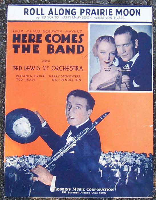 Sheet Music - Roll Along Prairie Moon