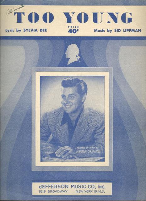 Sheet Music - Too Young