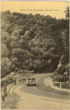 Postcard - Scene on the Picturesque Mohawk Trail