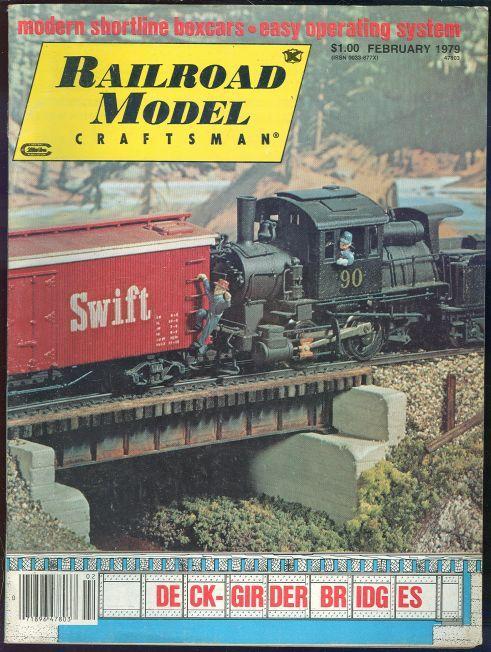 Image for RAILROAD MODEL CRAFTSMAN MAGAZINE FEBRUARY 1979