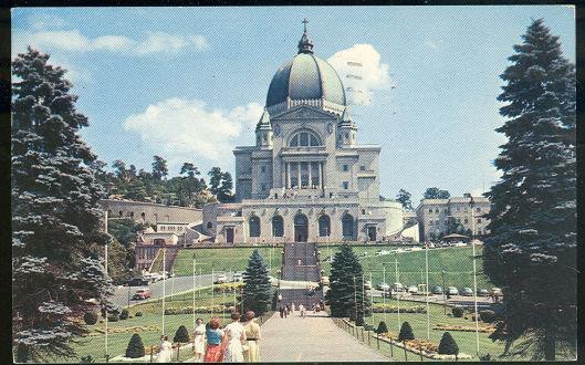 Postcard - Saint Joseph's Oratory of Mount Royal, Montreal, Canada