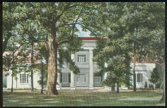 Postcard - Hermitage, President Jackson Home, Nashville, Tennessee