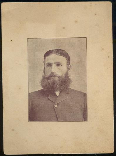 Photograph - Vintage Photograph of Older Man with Full Beard