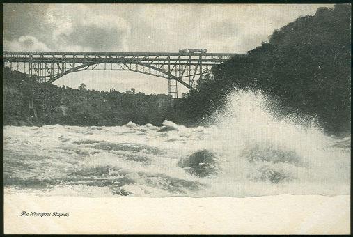 Postcard - Whirlpool Rapids, Niagara Falls, New York