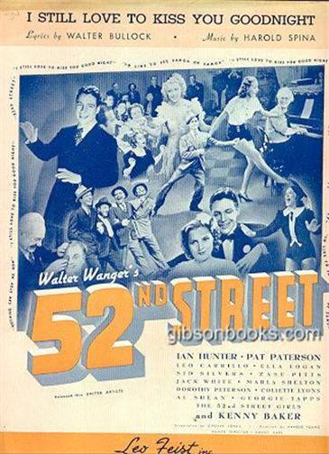 Sheet Music - I Still Love to Kiss You Goodnight