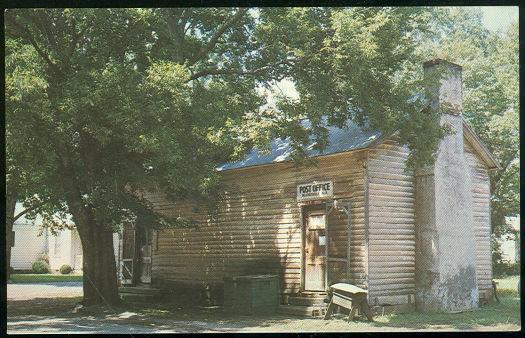 Postcard - Us Post Office, Mooresville, Alabama
