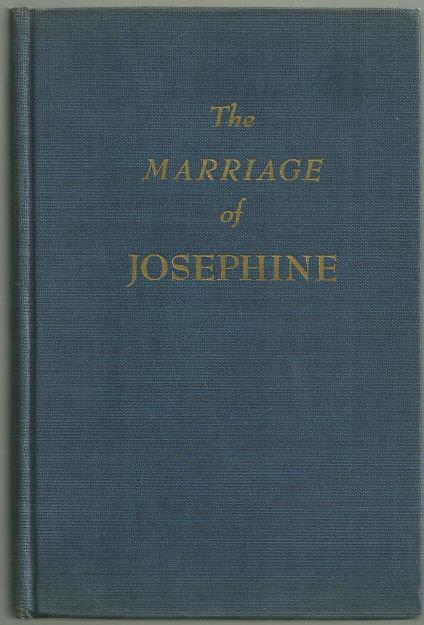 Image for MARRIAGE OF JOSEPHINE