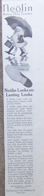 Image for 1917 LADIES HOME JOURNAL ADVERTISEMENT FOR NEOLIN SHOE SOLES