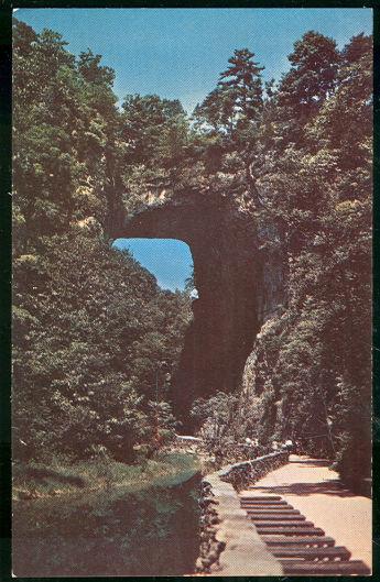 Postcard - Natural Bridge of Virginia